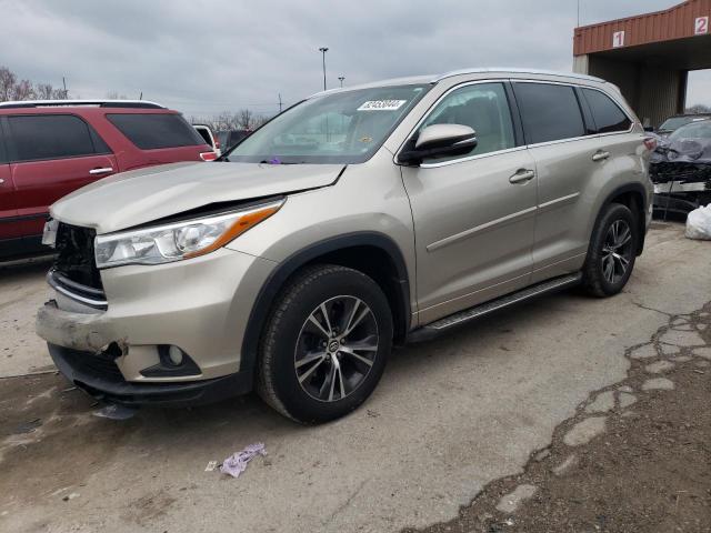 toyota highlander 2016 5tdkkrfh9gs500198