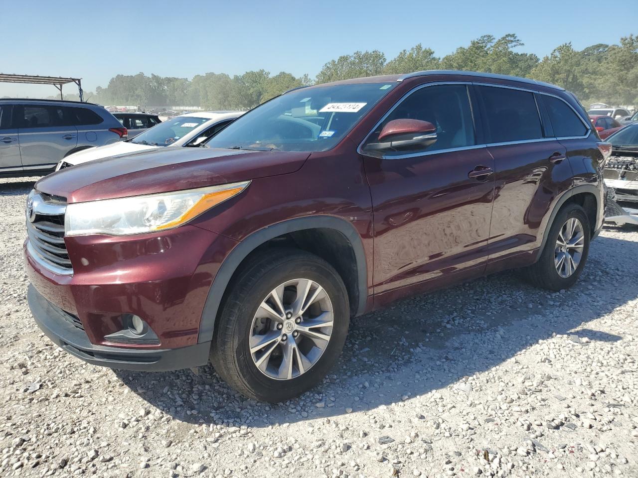 toyota highlander 2014 5tdkkrfhxes028347