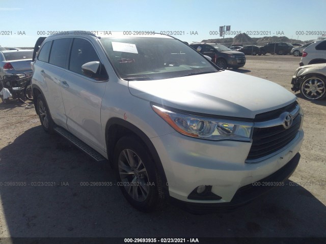 toyota highlander 2015 5tdkkrfhxfs049197