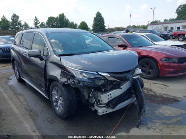 toyota sienna 2021 5tdkrkec0ms031345