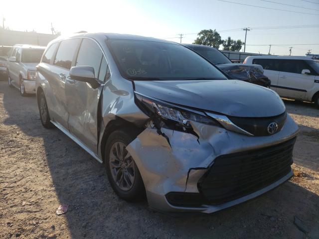 toyota sienna le 2021 5tdkrkec1ms004994