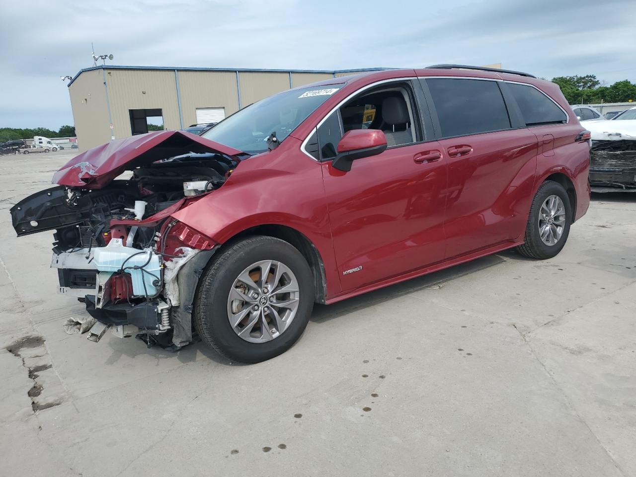 toyota sienna 2021 5tdkrkec1ms049577