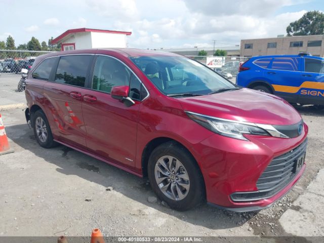 toyota sienna 2021 5tdkrkec3ms030108