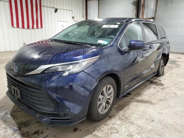 toyota sienna le 2021 5tdkrkec3ms054277