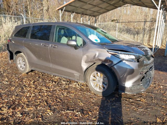 toyota sienna 2021 5tdkrkec4ms023331