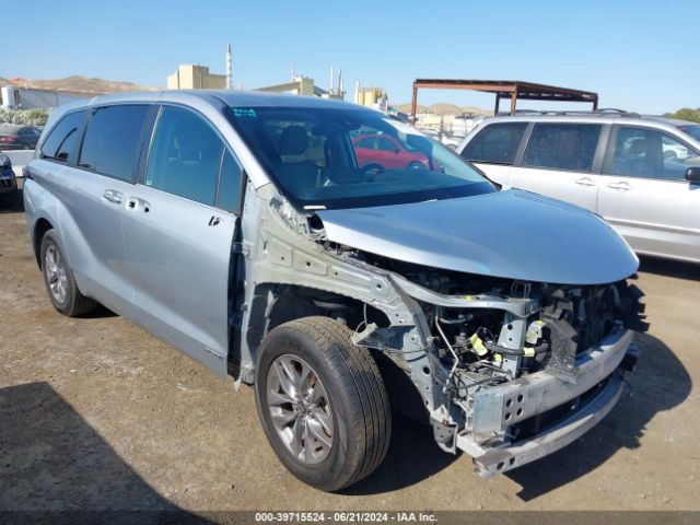 toyota sienna 2021 5tdkrkec4ms072173