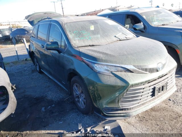 toyota sienna 2021 5tdkrkec6ms014551