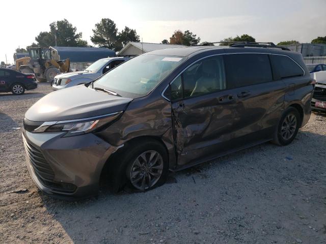 toyota sienna le 2021 5tdkrkec6ms027302