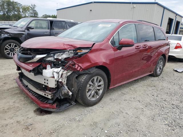 toyota sienna le 2022 5tdkrkec6ns129698