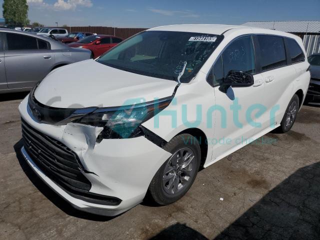 toyota sienna le 2023 5tdkrkec6ps151574