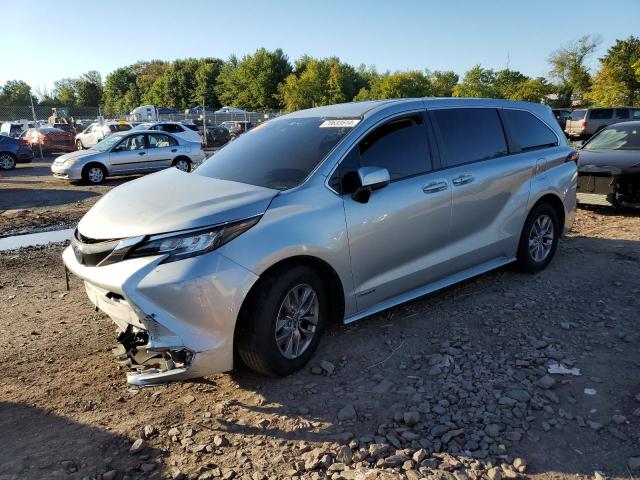 toyota sienna le 2021 5tdkrkec7ms018589