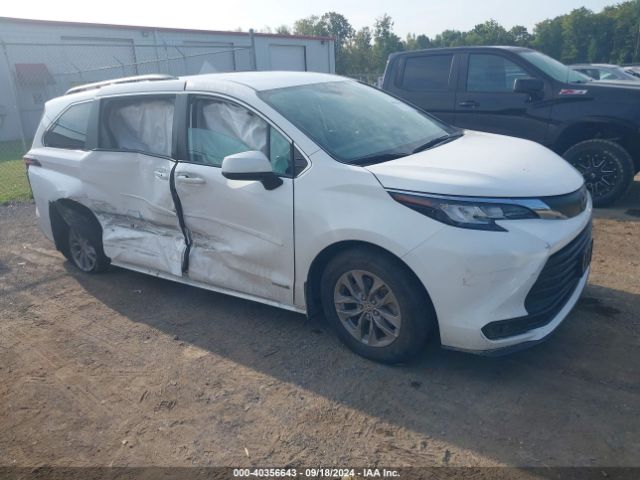 toyota sienna 2021 5tdkrkec7ms059451