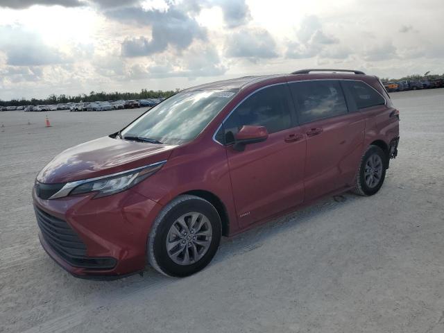 toyota sienna le 2021 5tdkrkec8ms036454