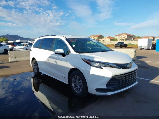 toyota sienna 2021 5tdkrkecxms003973