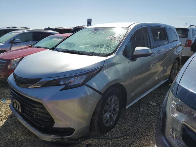 toyota sienna le 2021 5tdkrkecxms044300