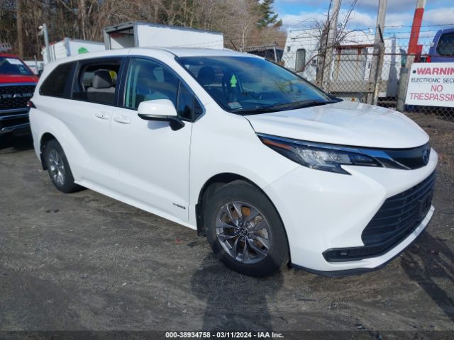 toyota sienna 2021 5tdkskfc6ms019767