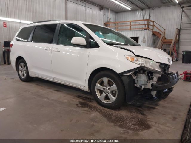 toyota sienna 2017 5tdkz3dc0hs816008