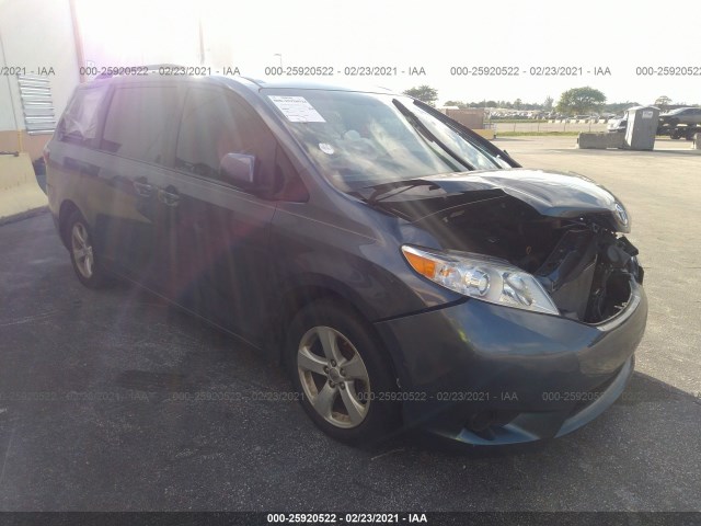 toyota sienna 2017 5tdkz3dc0hs854791