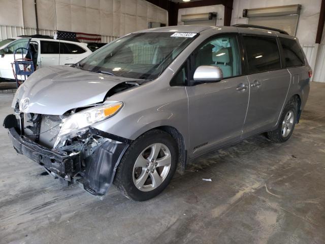 toyota sienna 2017 5tdkz3dc0hs878377