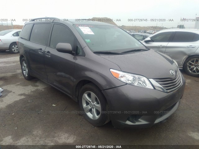 toyota sienna 2017 5tdkz3dc1hs781303