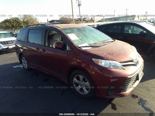 toyota sienna 2019 5tdkz3dc1ks001405