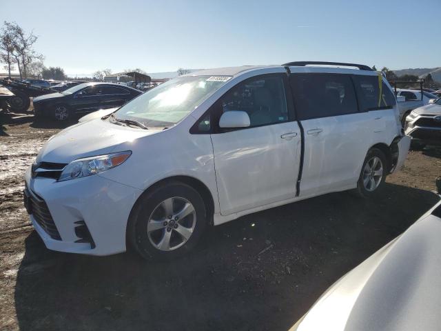 toyota sienna le 2019 5tdkz3dc1ks016485