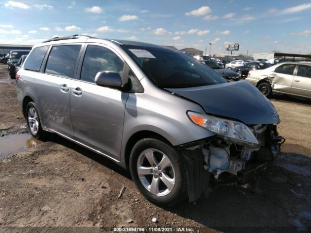 toyota sienna 2017 5tdkz3dc3hs786325