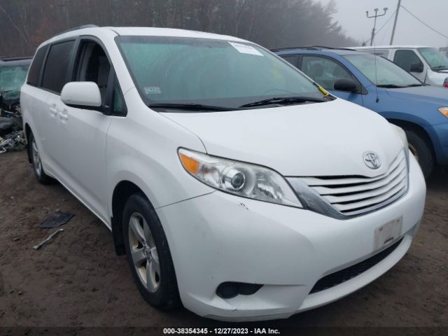 toyota sienna 2017 5tdkz3dc4hs841770