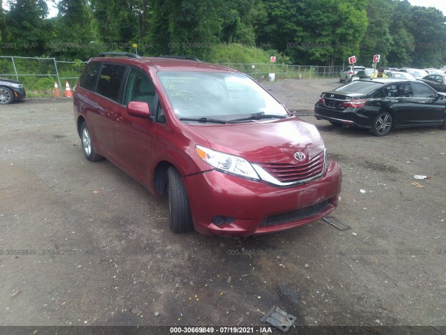 toyota sienna 2017 5tdkz3dc4hs894999