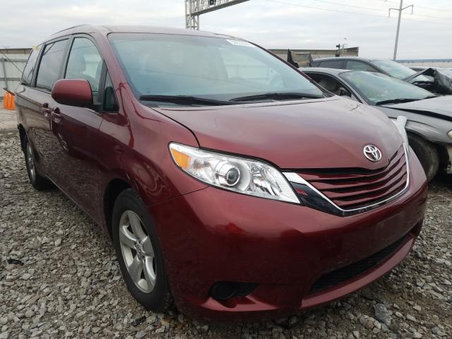 toyota sienna le 2017 5tdkz3dc5hs814089