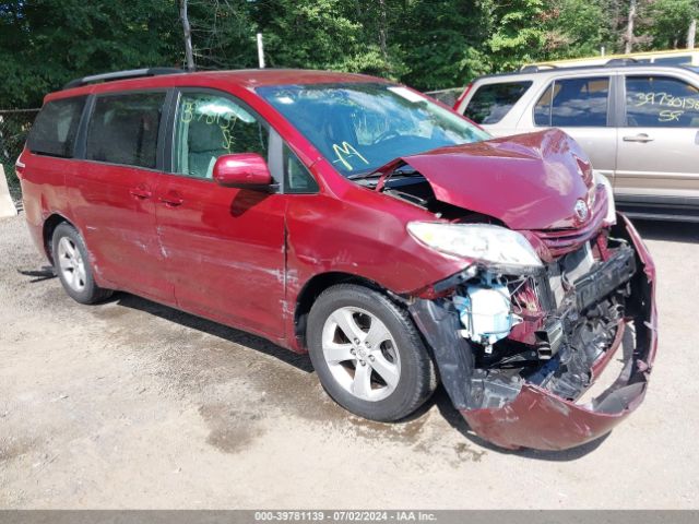 toyota sienna 2017 5tdkz3dc5hs848758