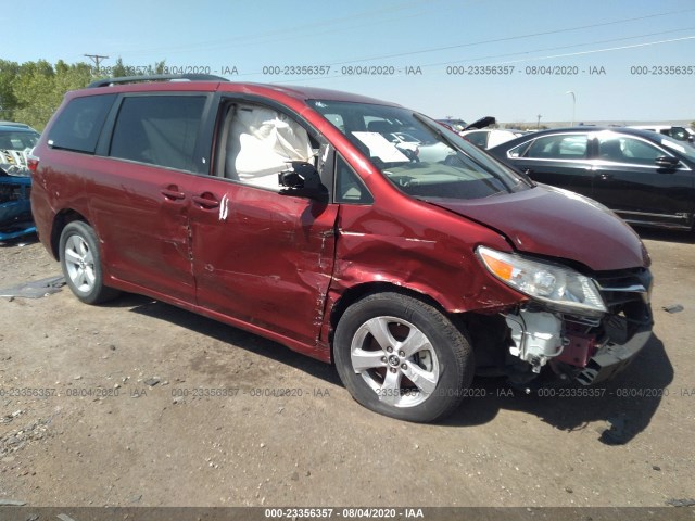 toyota sienna 2018 5tdkz3dc6js906690