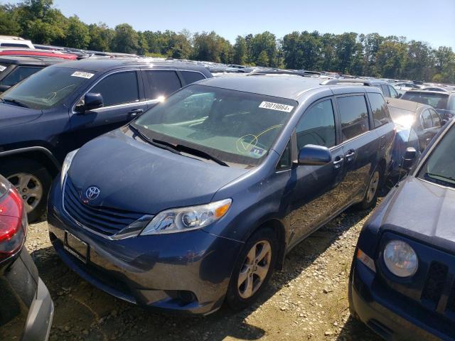 toyota sienna le 2017 5tdkz3dc7hs891871