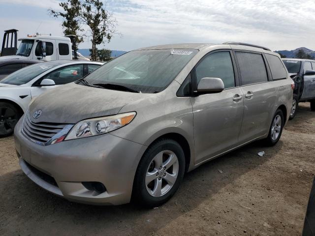 toyota sienna le 2017 5tdkz3dc9hs847368