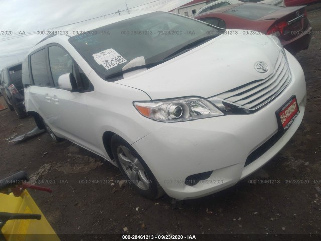 toyota sienna 2017 5tdkz3dc9hs883710