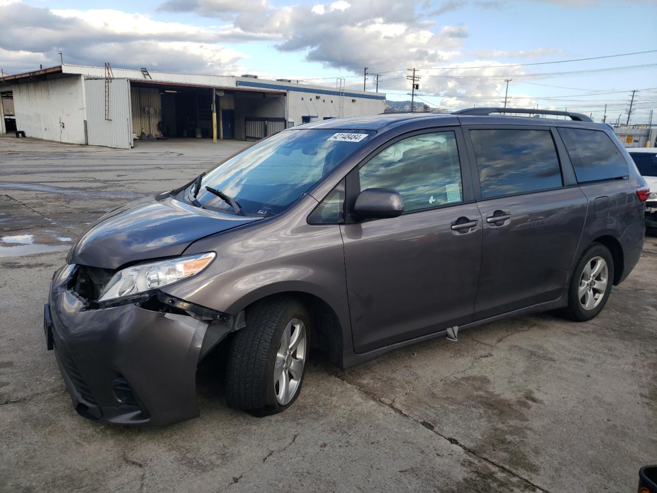 toyota sienna 2020 5tdkz3dc9ls072806