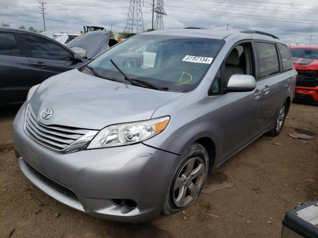 toyota sienna le 2017 5tdkz3dcxhs834743