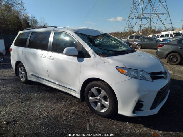 toyota sienna 2018 5tdkz3dcxjs927316