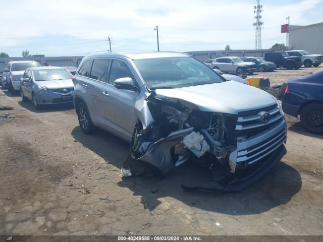 toyota highlander 2017 5tdkzrfh0hs521762