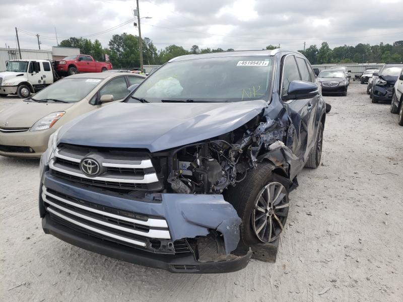 toyota highlander 2018 5tdkzrfh0js276435