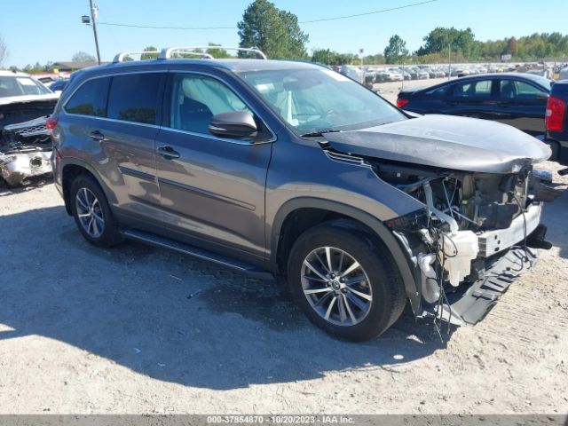 toyota highlander 2018 5tdkzrfh0js539118