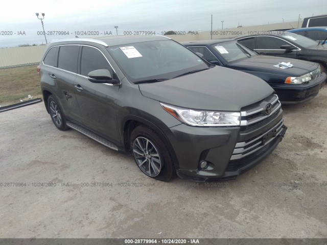 toyota highlander 2019 5tdkzrfh0ks293110