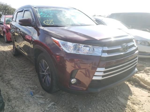 toyota highlander 2019 5tdkzrfh0ks302940