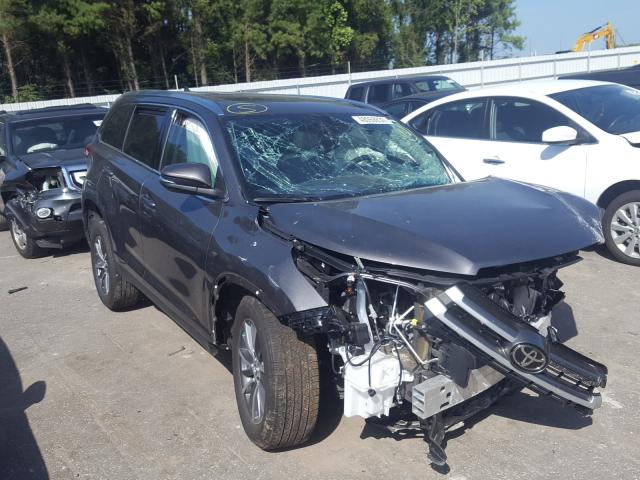 toyota highlander 2019 5tdkzrfh0ks572587