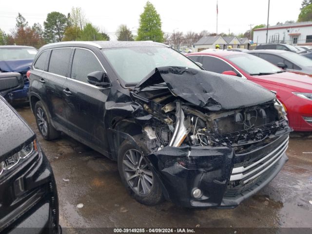 toyota highlander 2017 5tdkzrfh1hs523374