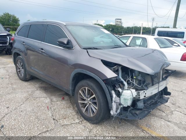 toyota highlander 2019 5tdkzrfh1ks560318