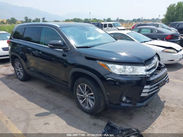 toyota highlander 2019 5tdkzrfh1ks561694