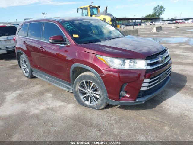 toyota highlander 2019 5tdkzrfh2ks294095