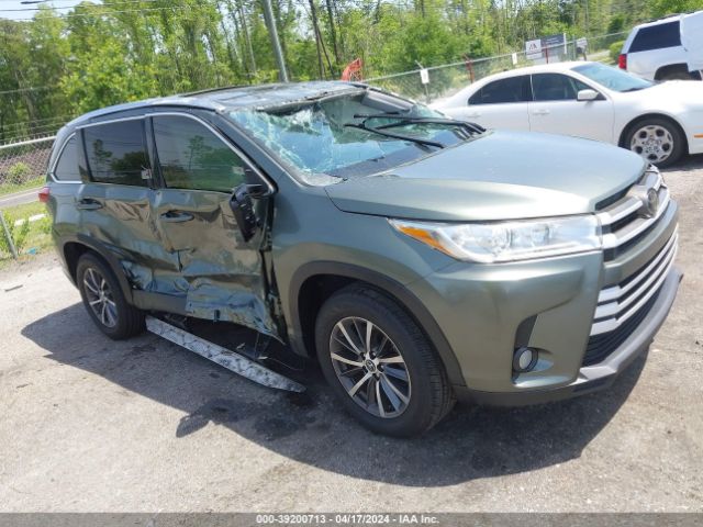 toyota highlander 2019 5tdkzrfh2ks302745