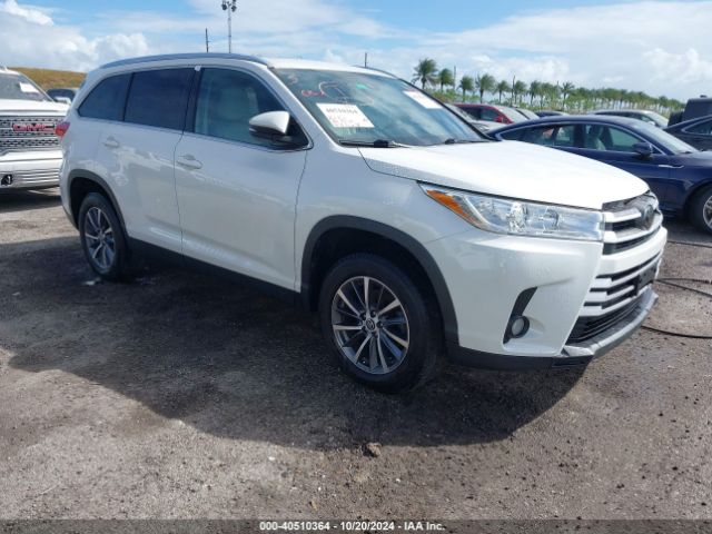 toyota highlander 2019 5tdkzrfh2ks557024